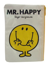 Mr.HAPPY フラットポーチ