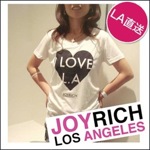 JOY RICH I Love LA シャツ ホワイトM