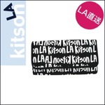 kitson LA グラフィティウォレット/ブラック